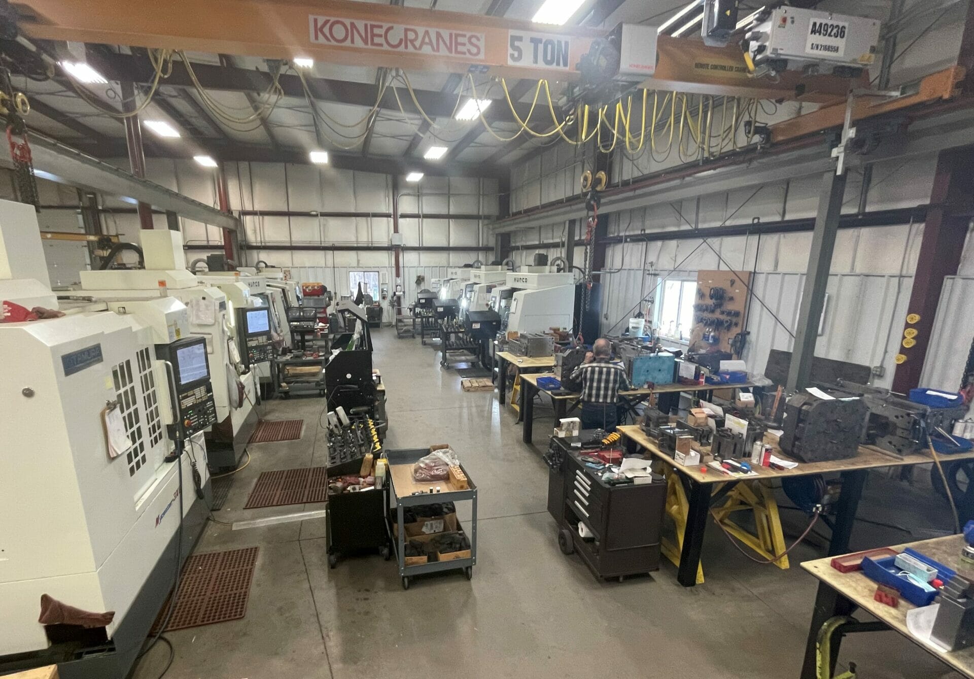 M&M Tool and Mold's Equipment List